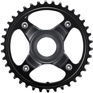 Shimano STEPS Sm-Cre80-12-B Chainring, 12-Speed, 34T Without Chain Guard, For Chain Line 55 Mm