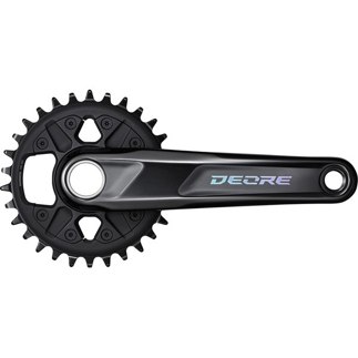 Shimano Deore Fc-M6100 Deore Chainset, 12-Speed, 55 Mm Chainline, 30T, 165 Mm