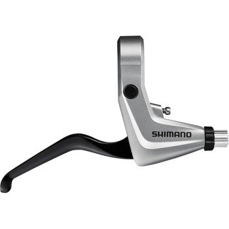 Shimano Alivio Bl-T4000 Alivio 2-Finger Brake Levers For V-Brakes - Silver