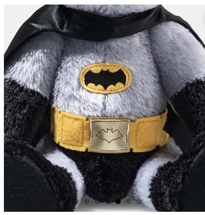 Batman Teddy Bear 85th Anniversary- 30cm