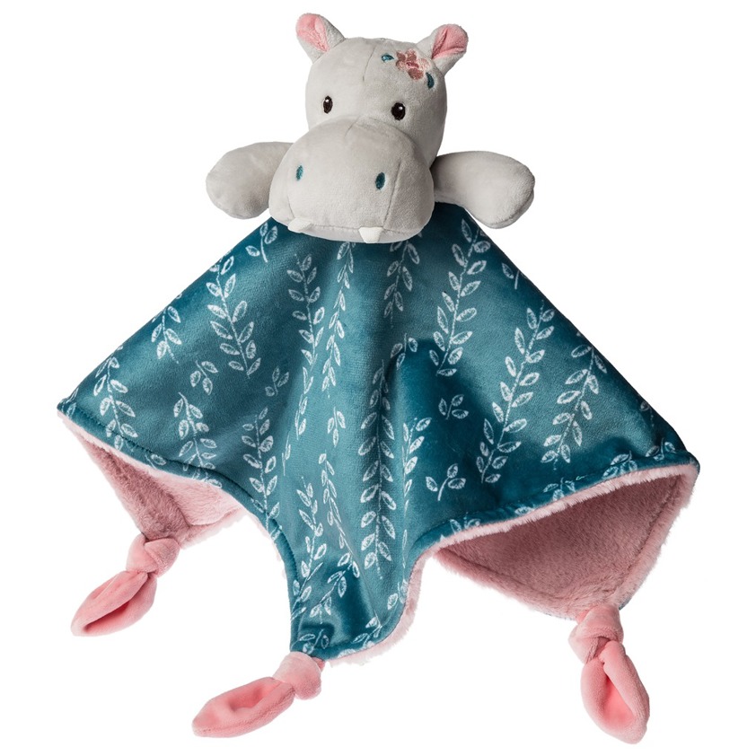 Jewel Hippo Character Comforter Blanket