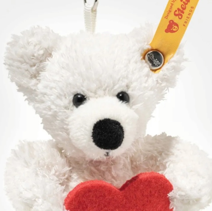 Lotte Teddy Bear - Love:  Bag Charm 10cm