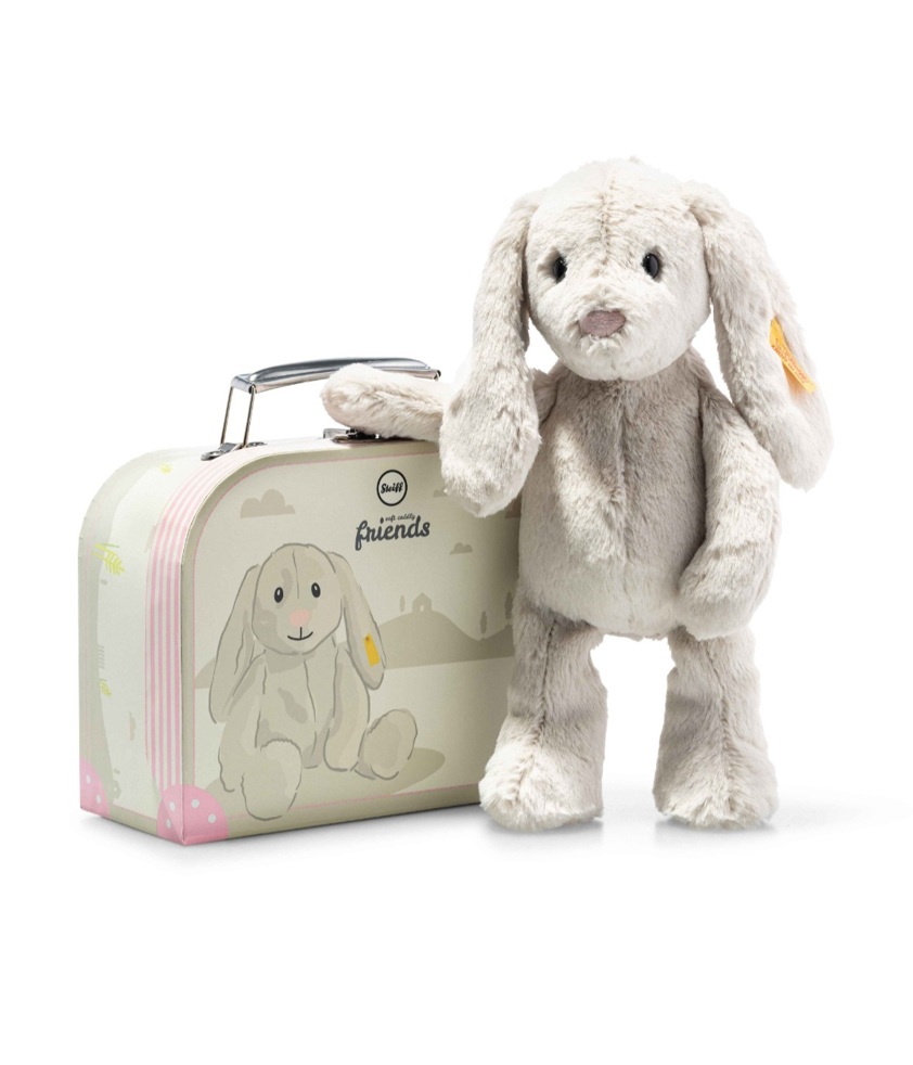 Hoppie Rabbit 26cm in Suitcase