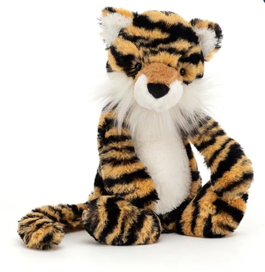 Bashful Tiger - Original (Medium)