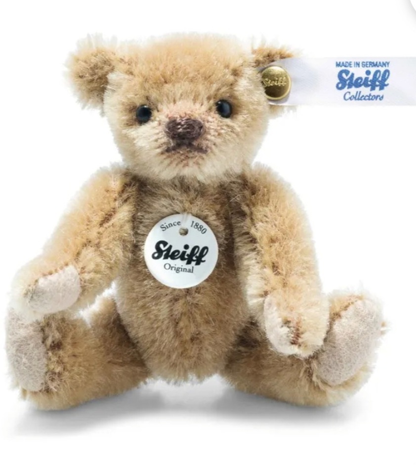 Mini Teddy Bear 9cm (Light Brown)