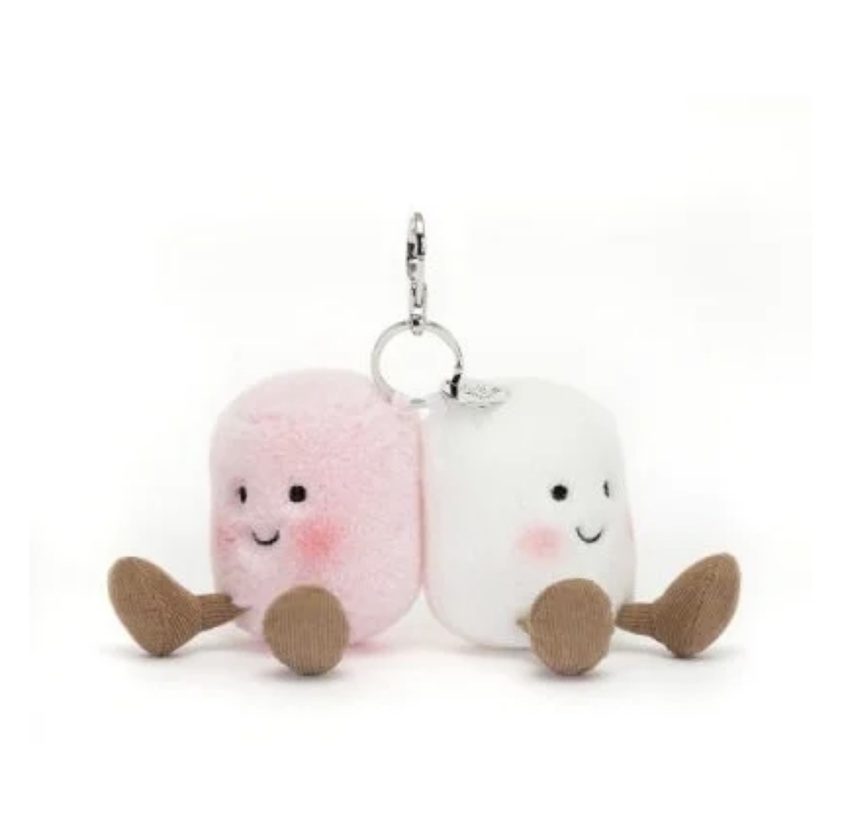 Marshmallow Bag Charm