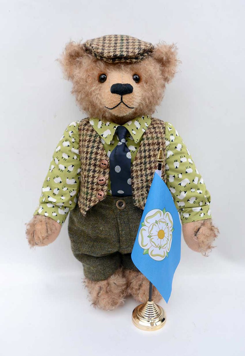 Helmsley the Yorkshire Lad - Stonegate Teddy Bears Exclusive