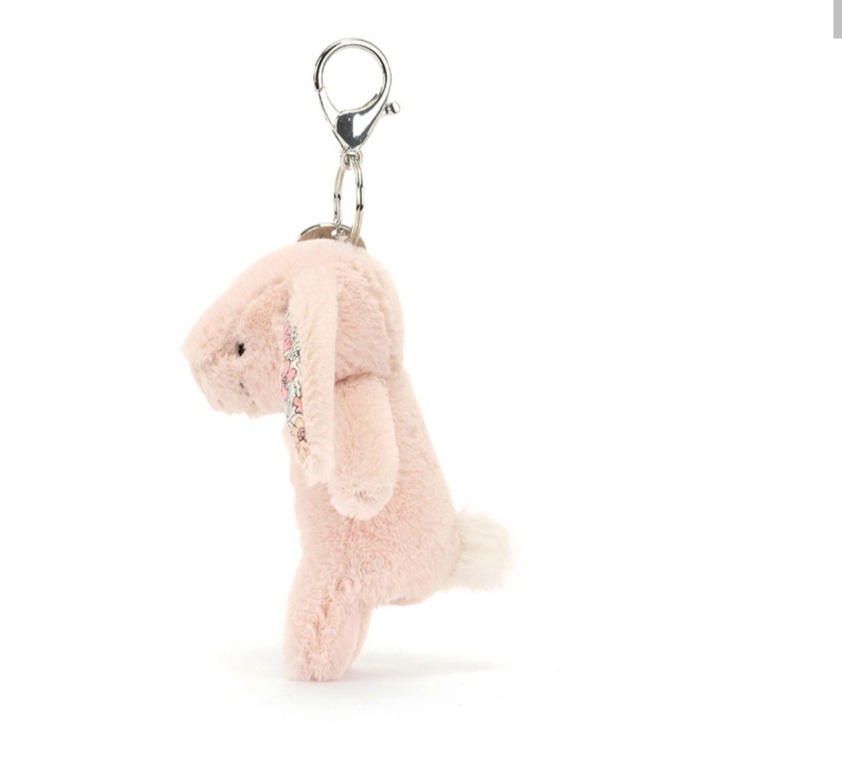 Blossom Blush Bunny Bag Charm