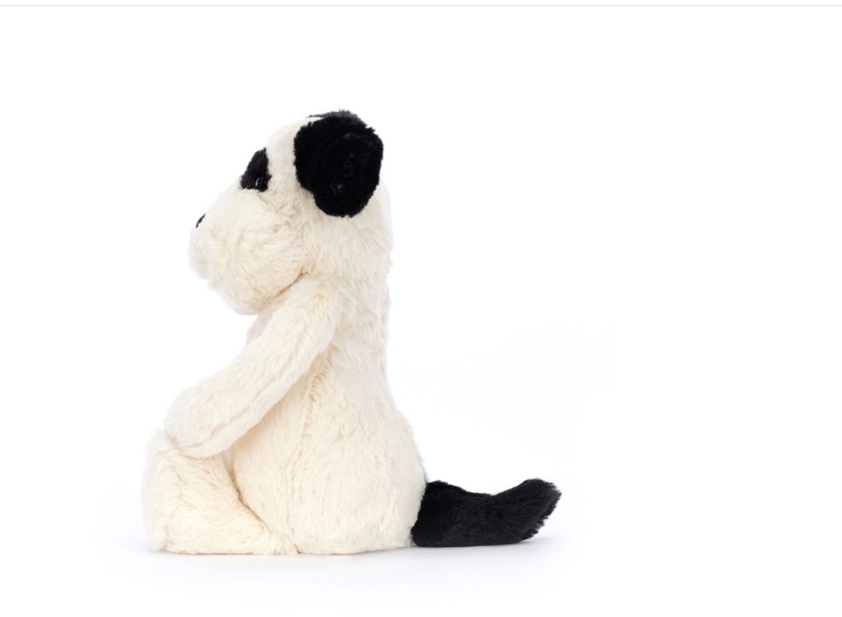 Bashful Black & Cream Puppy - Original