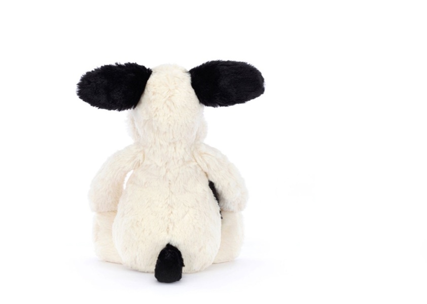 Bashful Black & Cream Puppy - Original