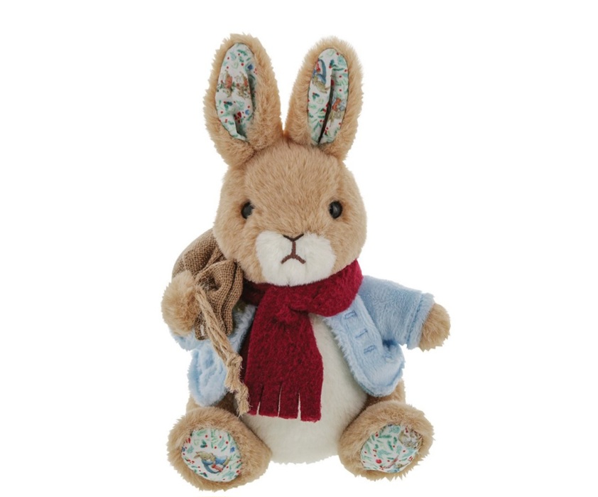 Peter Rabbit Christmas Musical Soft Toy - Small