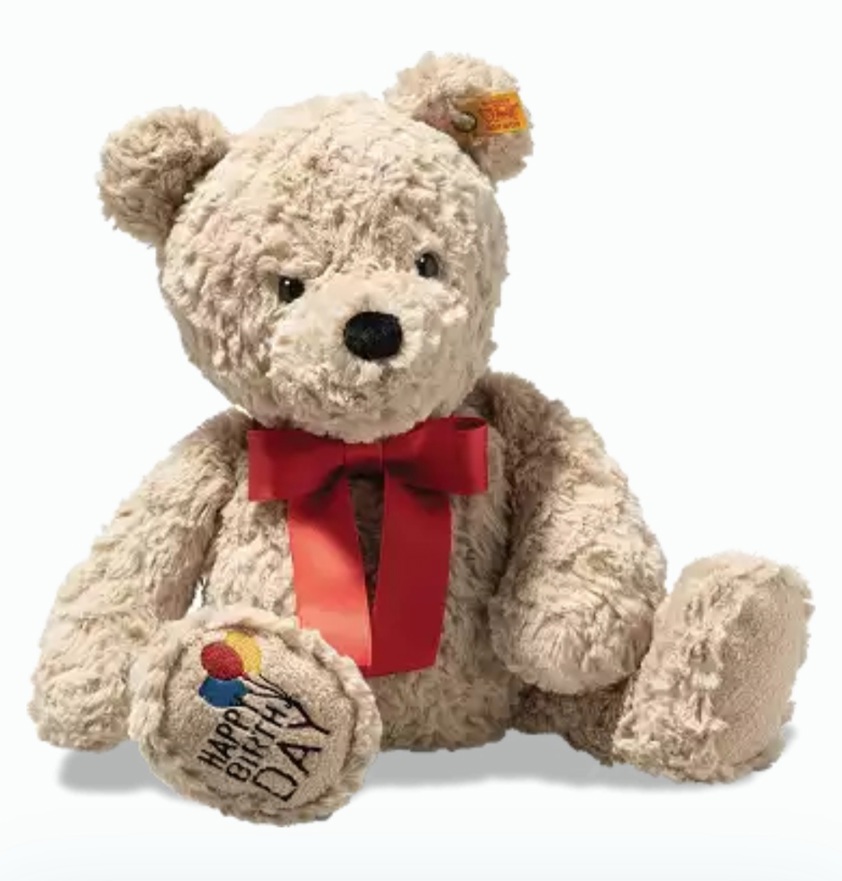 Jimmy Teddy Bear - Happy Birthday 35cm | Steiff