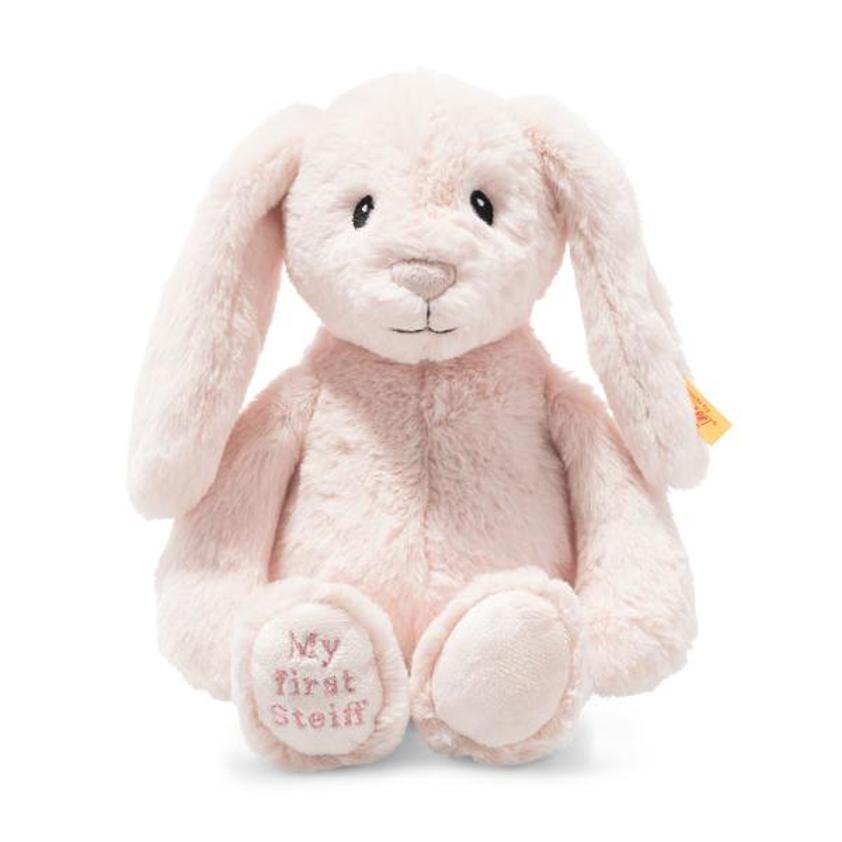 Soft Cuddly Friends: My First Steiff - Hoppie Rabbit.  26cm (Pink)