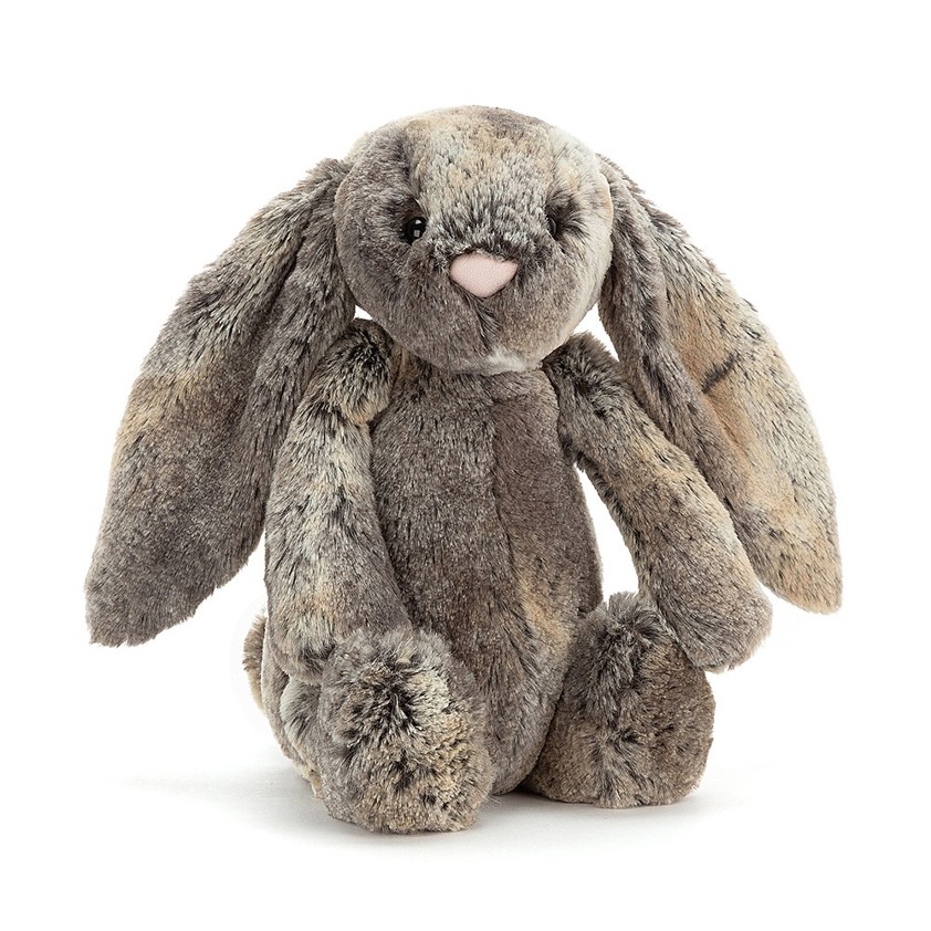 Bashful Cottontail Bunny - Medium