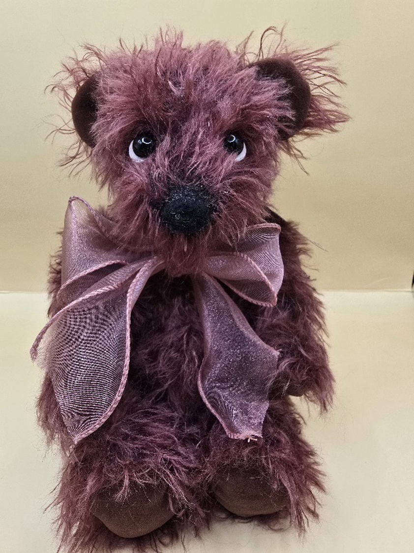 Artist Bears Netty Bears: Mulberry Mohair Bear 25cm 1 of 1 from ...