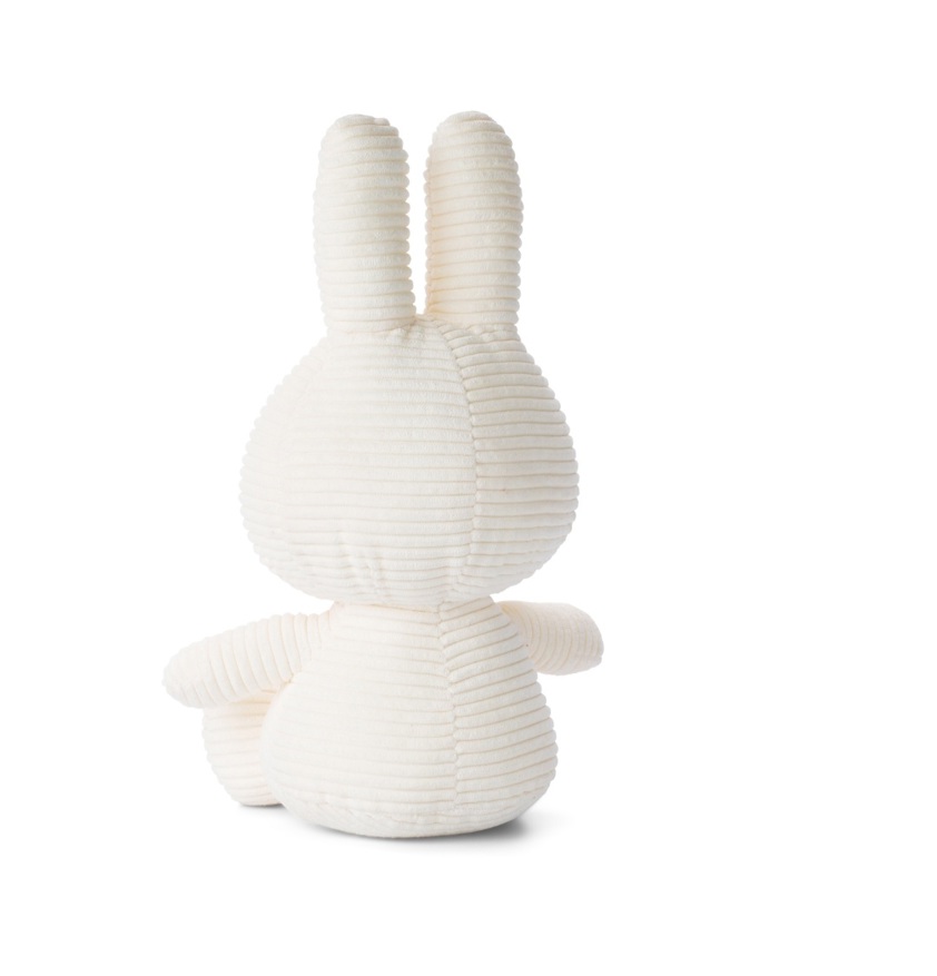 Miffy & Friends Miffy (ECO) Corduroy Offwhite 23cm main image 0