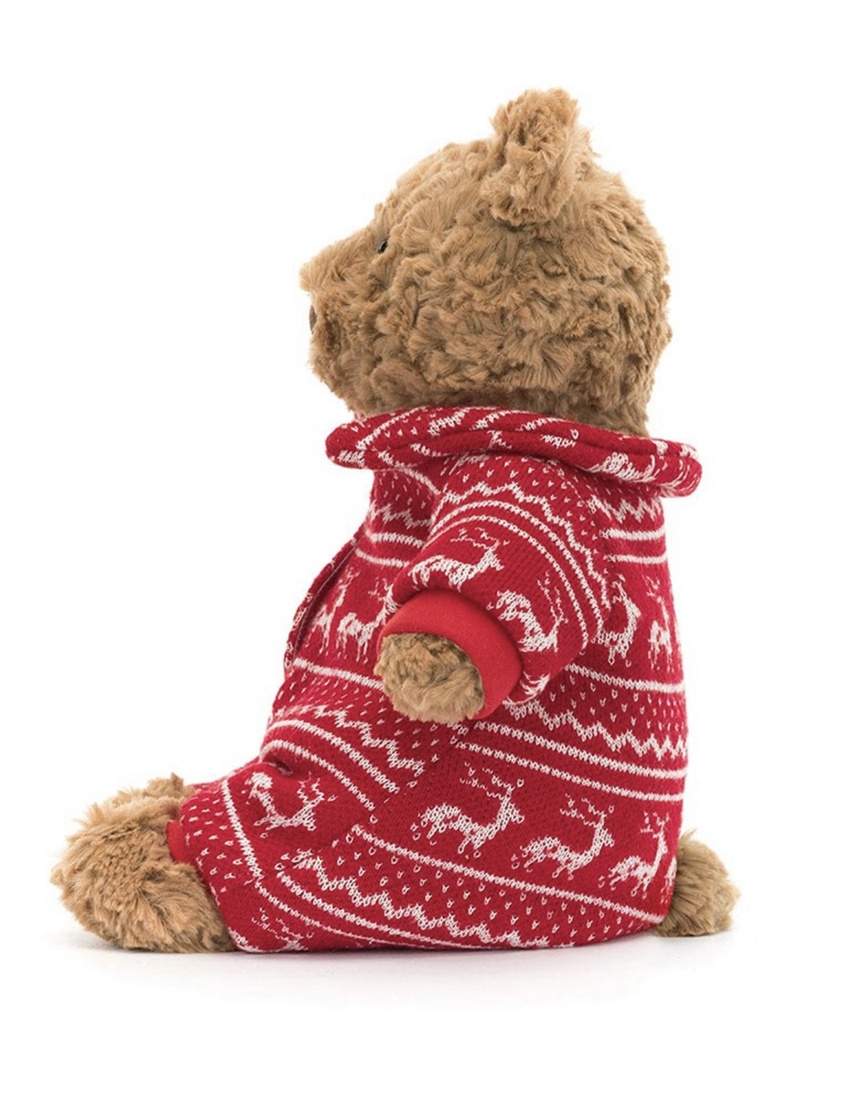 Bartholomew Bear in Winter Pyjamas