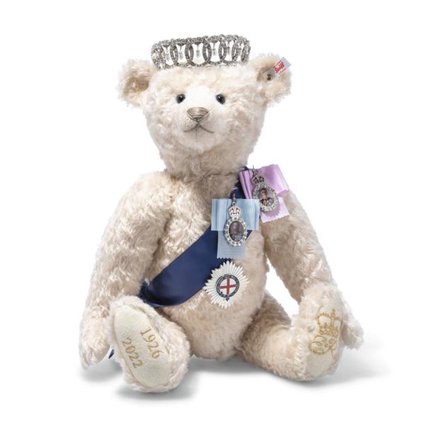 Queen Elizabeth II Memorial Bear - 53CM    Limited Edition of 214 Globally