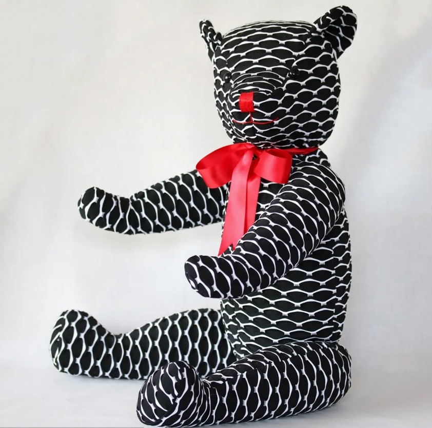 Canterbury Bears: Waves - Jointed Fabric Teddy Bear