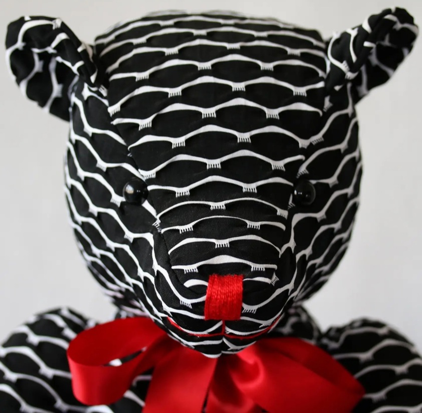 Canterbury Bears: Waves - Jointed Fabric Teddy Bear