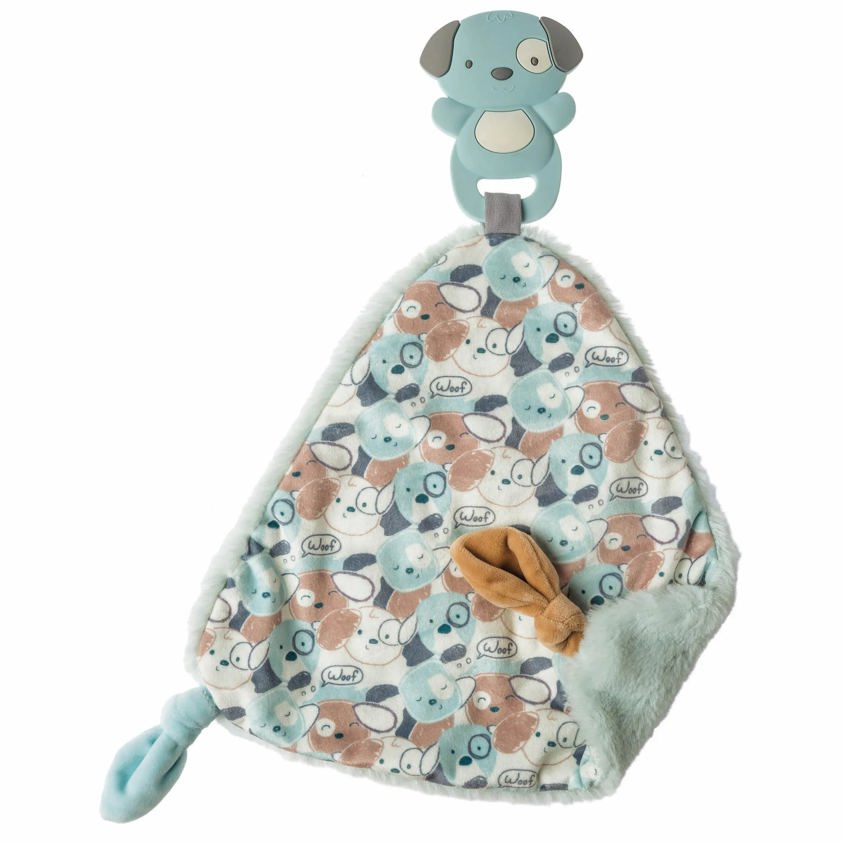 Chewy Crew Puppy Teether Comforter Blanket
