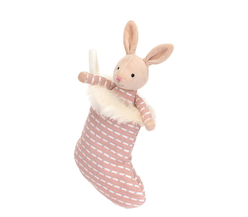 Shimmer Stocking Bunny