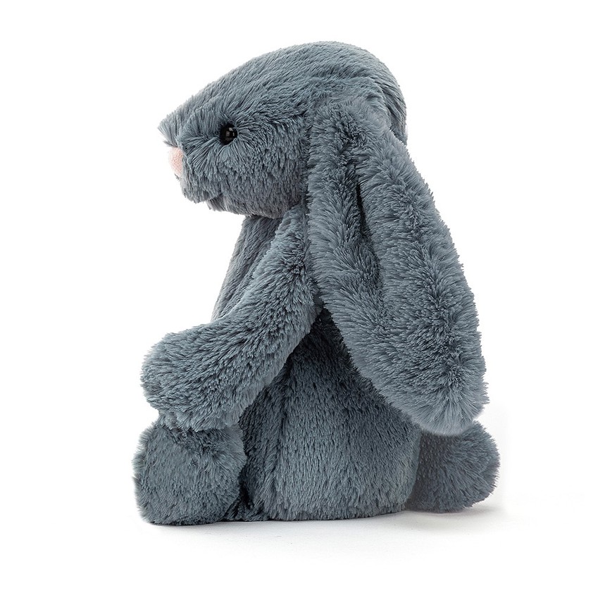 Bashful Dusky Blue Bunny - Original