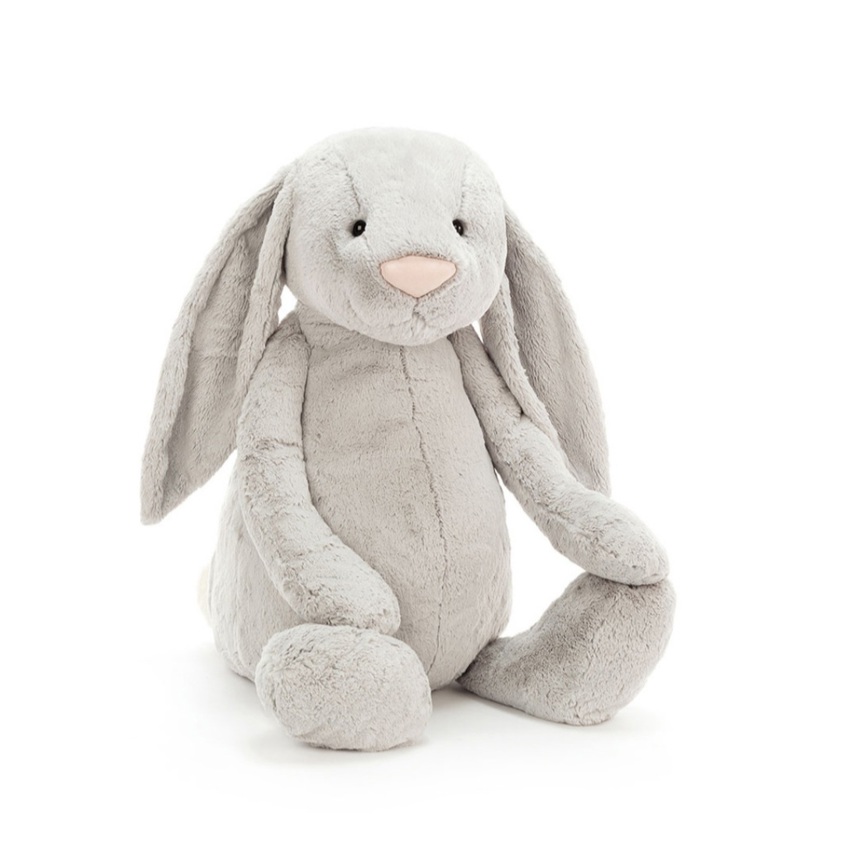 Bashful Silver Bunny - Giant