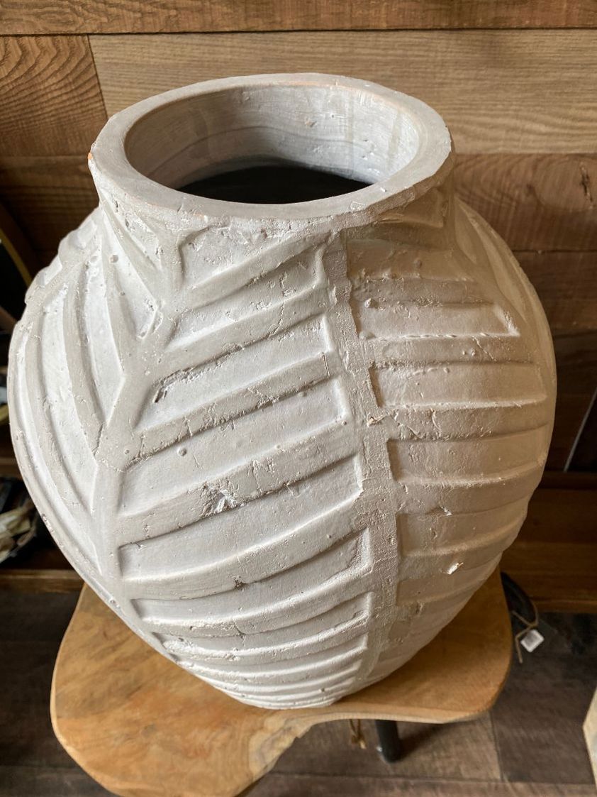 Large Bloomville Stone Vase