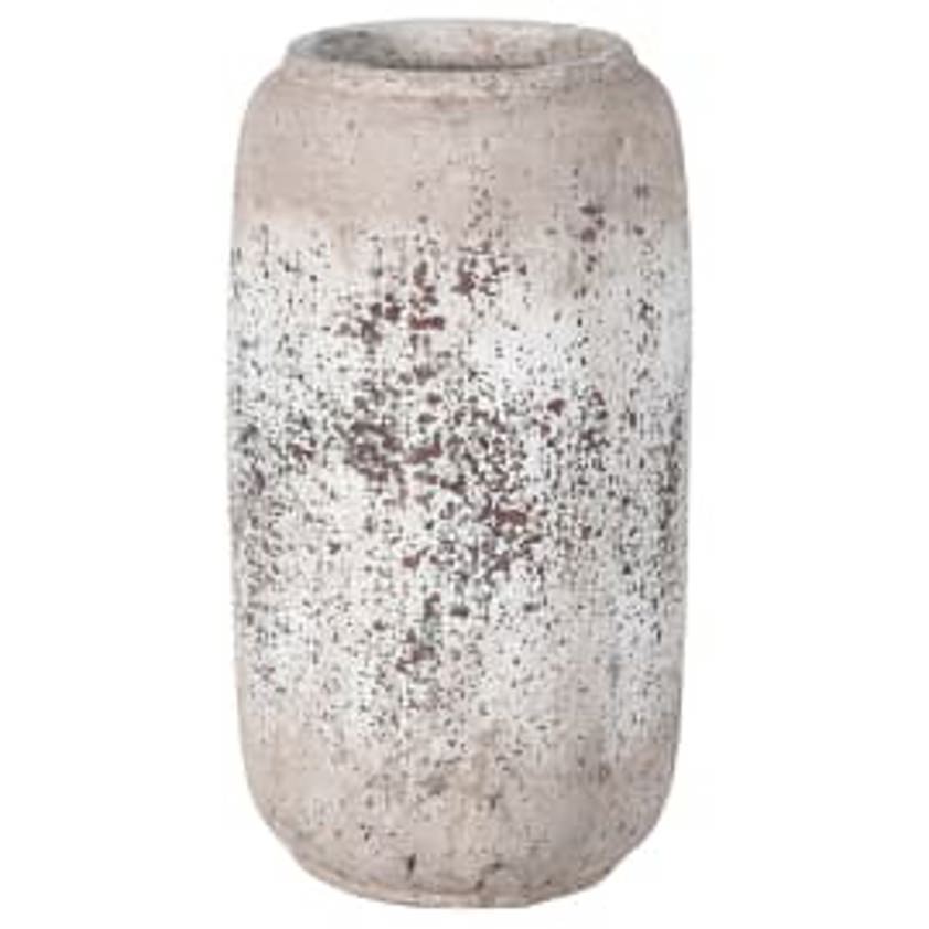 Tall Distressed Stone Vase WGC073