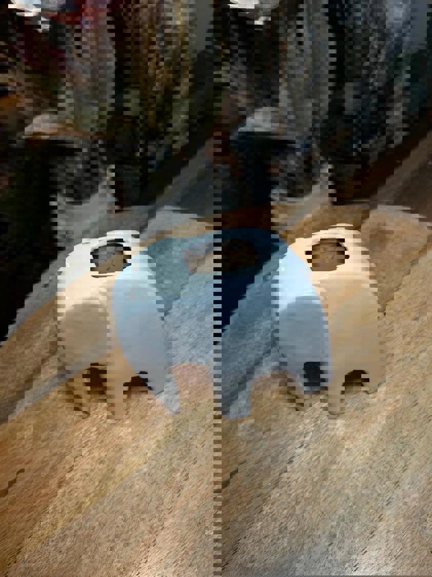 Porcelain Elephant Vase