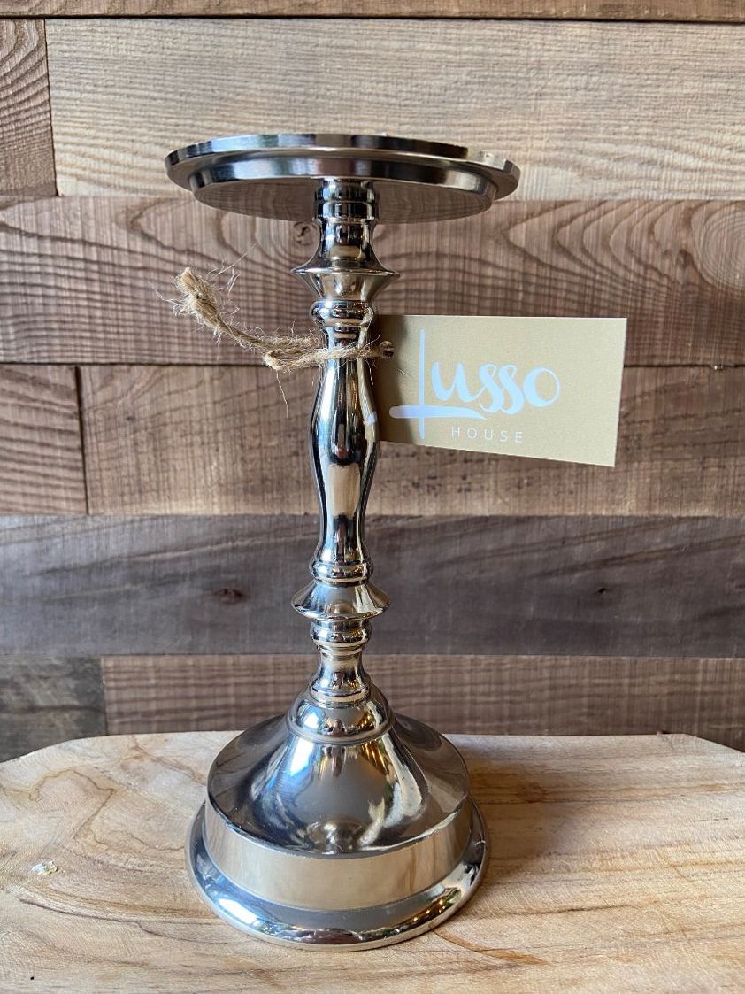 Silver Candle Holder