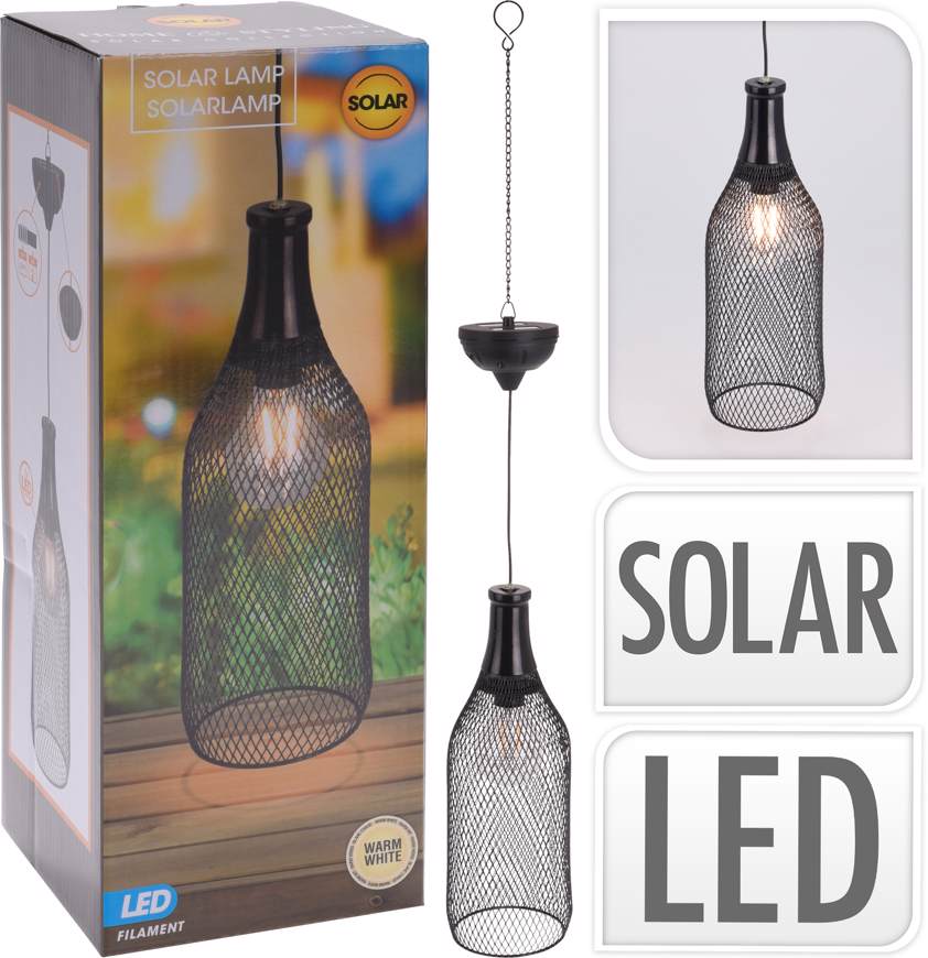 Solar Metal Hanging Light