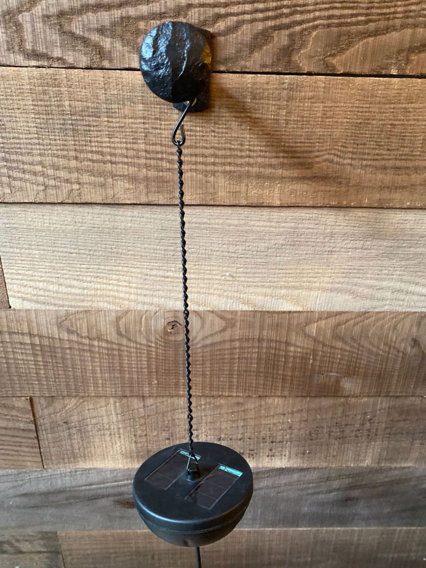Solar Metal Hanging Light