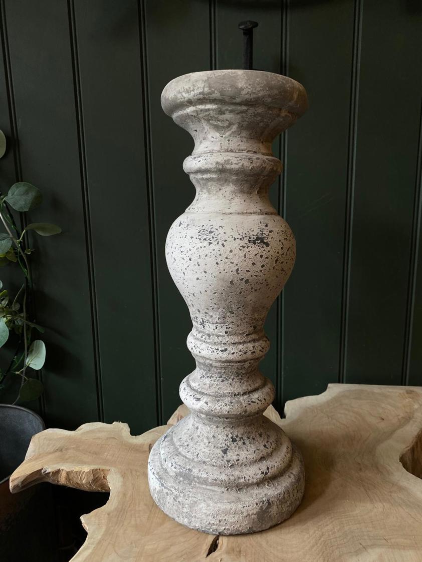 Large Bulbous Candle Holder