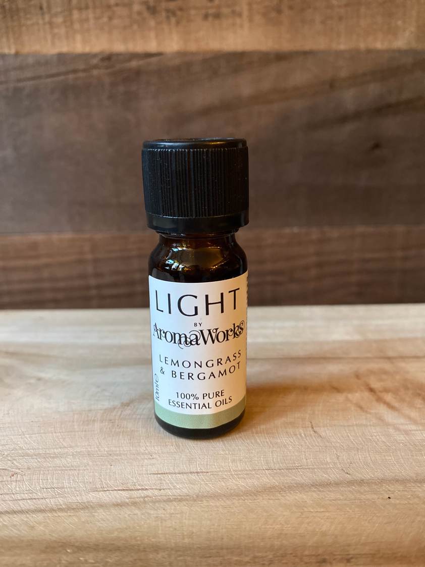 AromaWorks Light Oil - Lemongrass & Bergamot