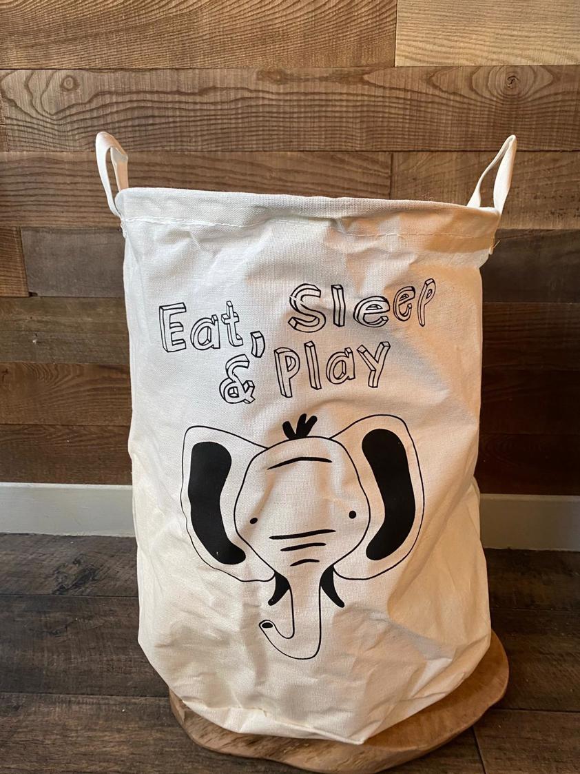 Elephant Children's Animal Laundry Bag