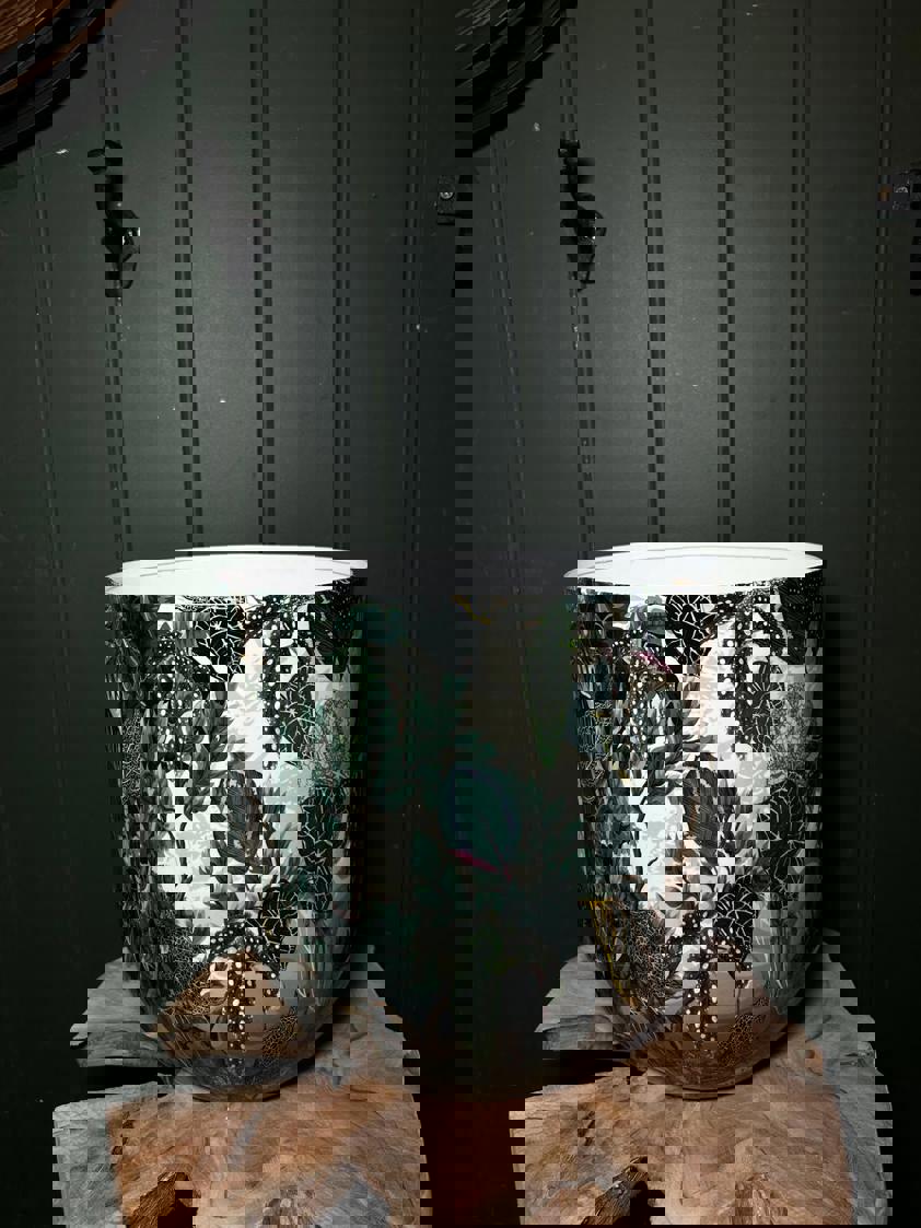 Jungle Print Plant Pot