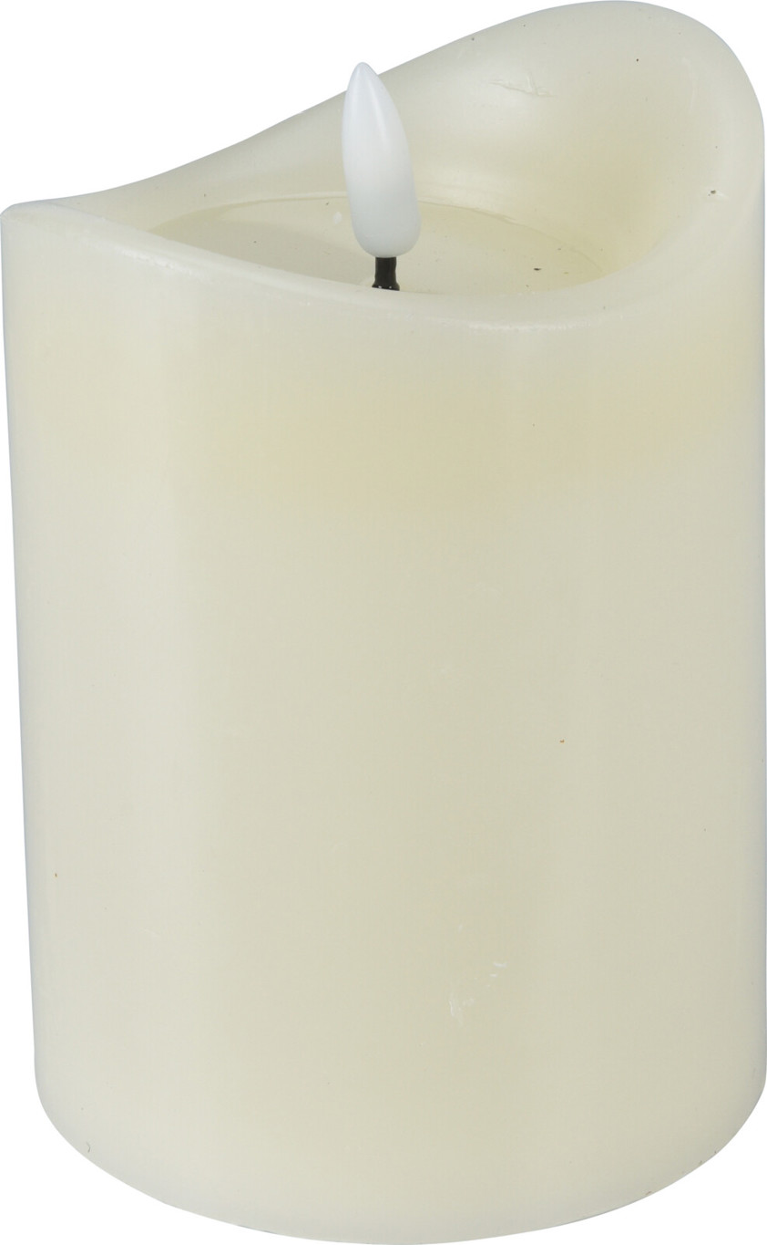 Ivory LED Candle 90mm x 125mm Ivory LED Candle 90mm x 125mm
