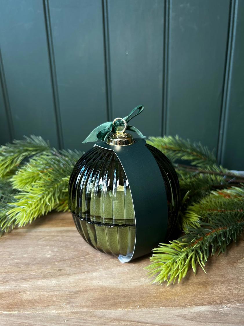 Glass Bauble Candle