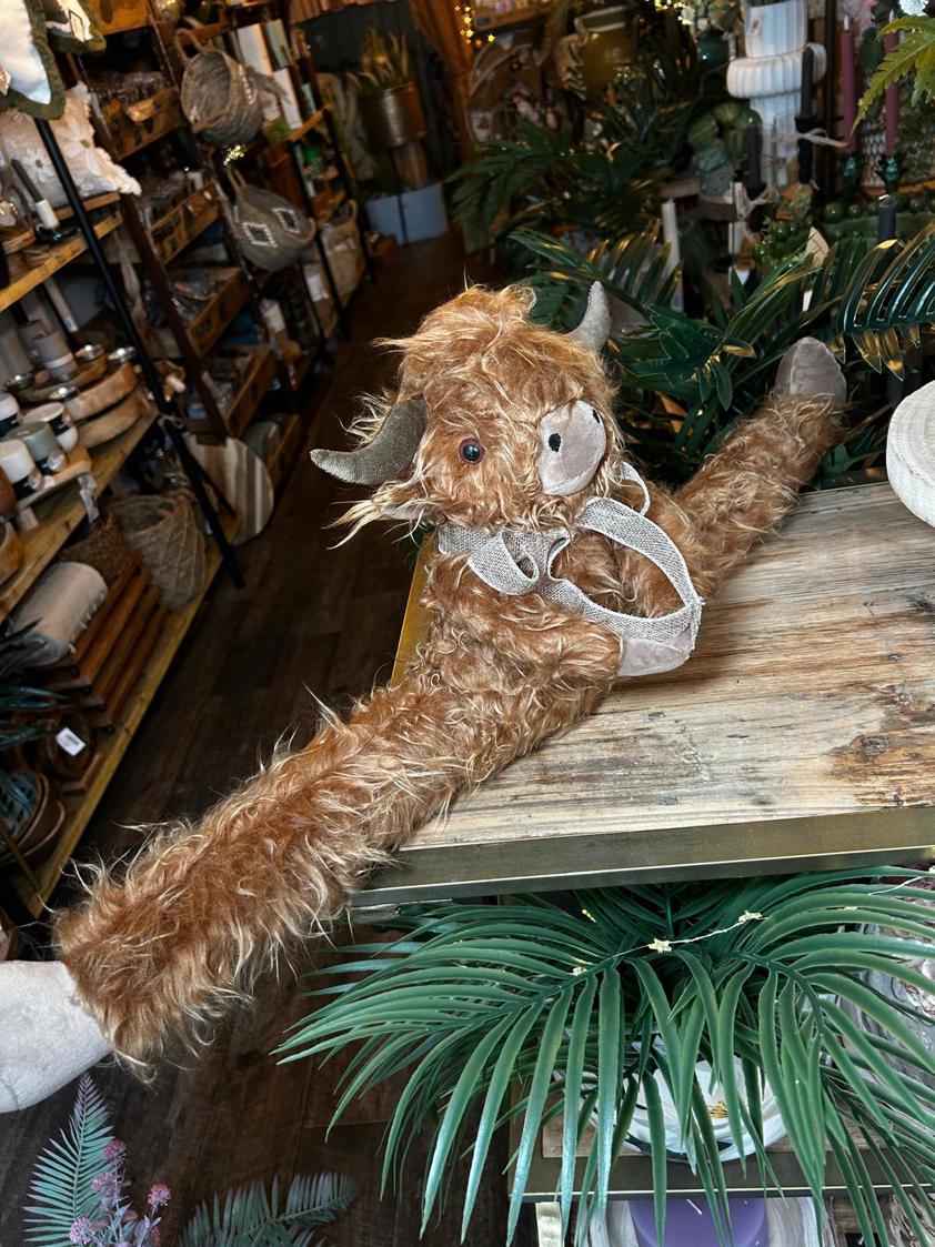 Highland Cow Draft Excluder