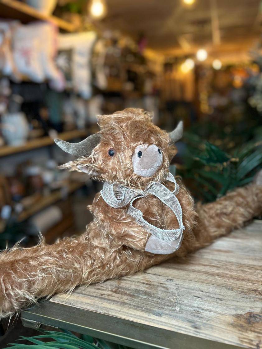Highland Cow Draft Excluder