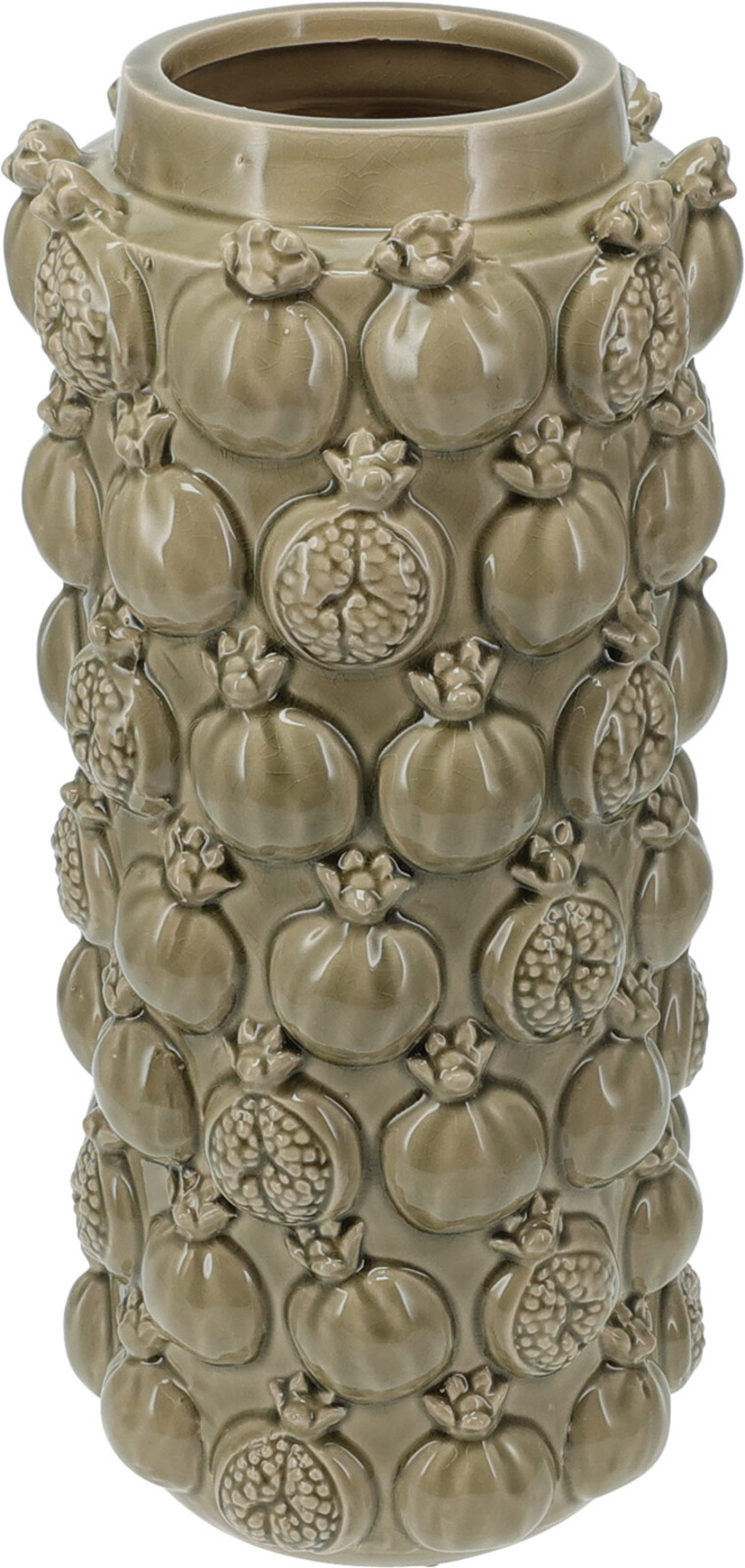 Embossed Pomegranate Vase