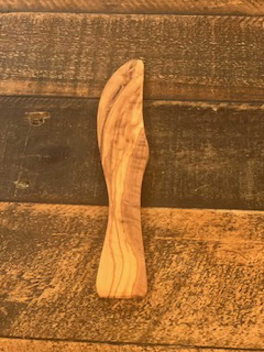 Olive Wood Butter Spreader