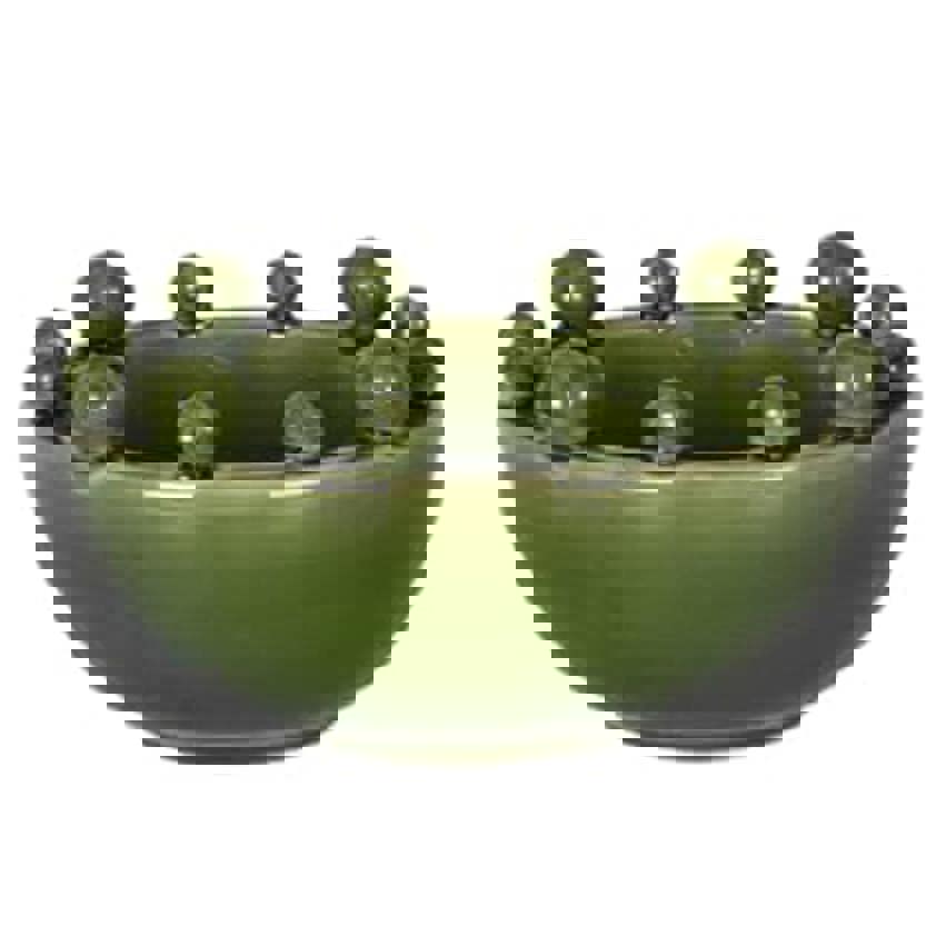 Green Bobble Trinket Bowl