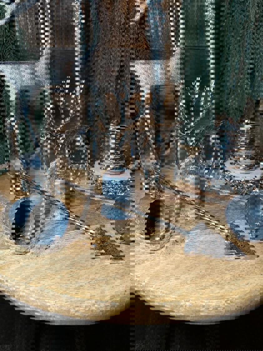 Stag Silver Candle Snuffer