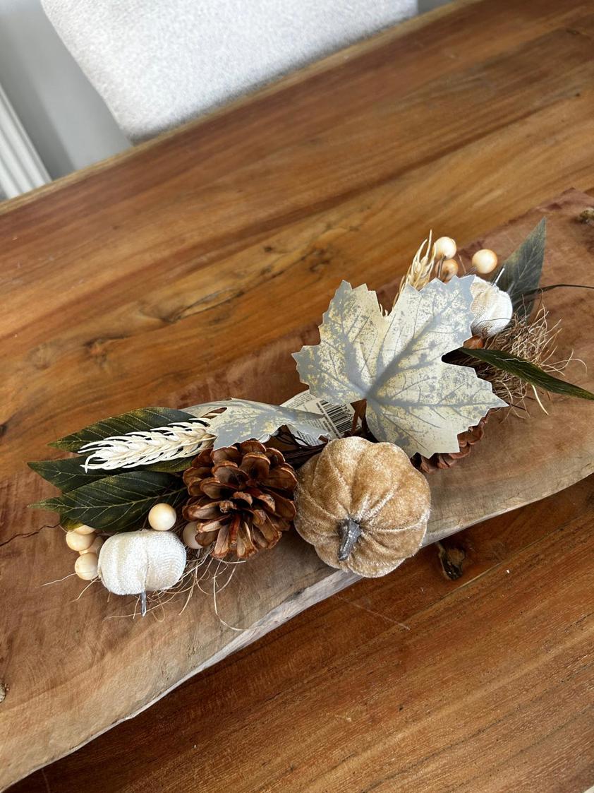 Autumn Woodland Pumpkin Swag