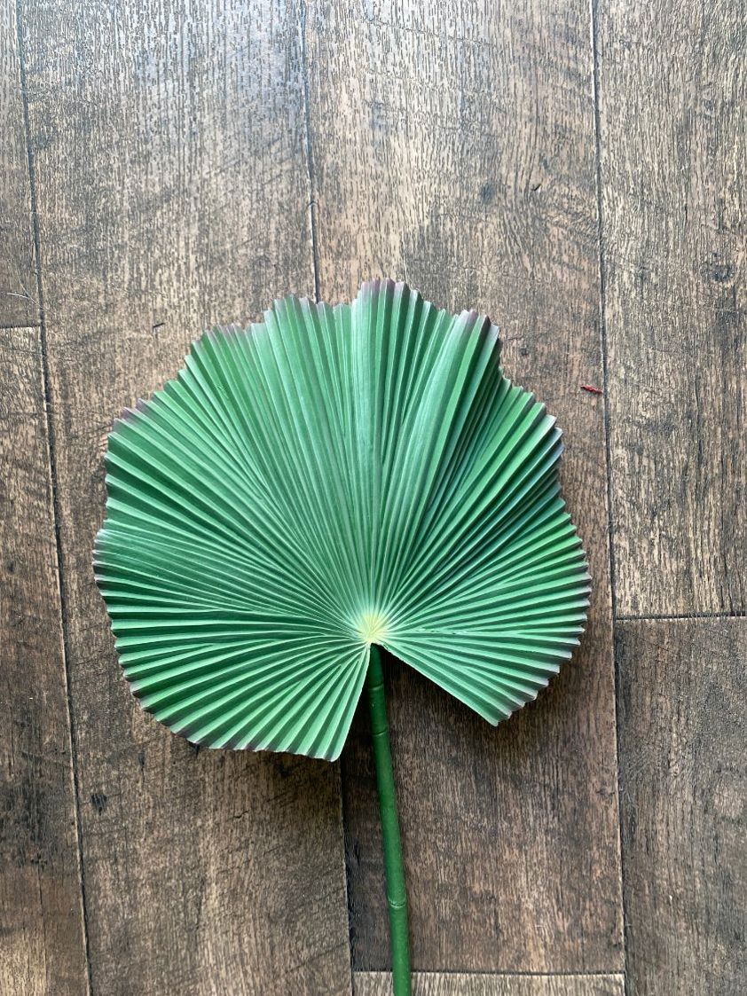 Fan Palm Artificial Leaf