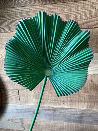  Fan Palm Artificial Leaf