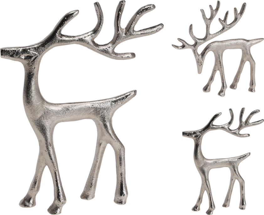 Small Silver Reindeer
